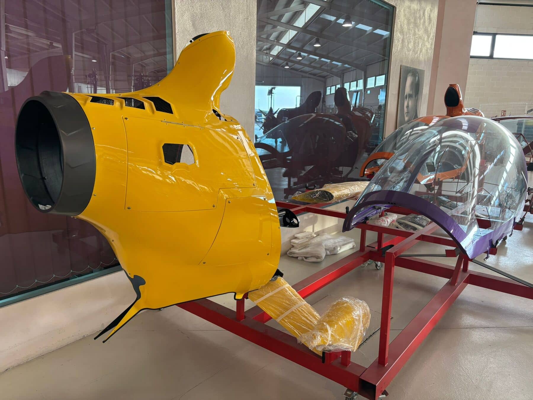ELA Gyrocopter_navsteva tovarny ELA ve Spanelsku 10